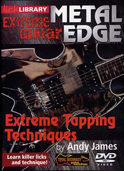Lick library extreme guitar technique tapping