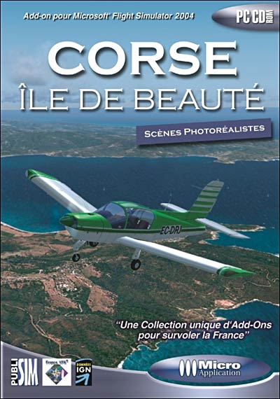 Avanquest (Micro-Application) Add-On Flight Simulator - Corse Île De Beauté - Scènes Photoréalistes