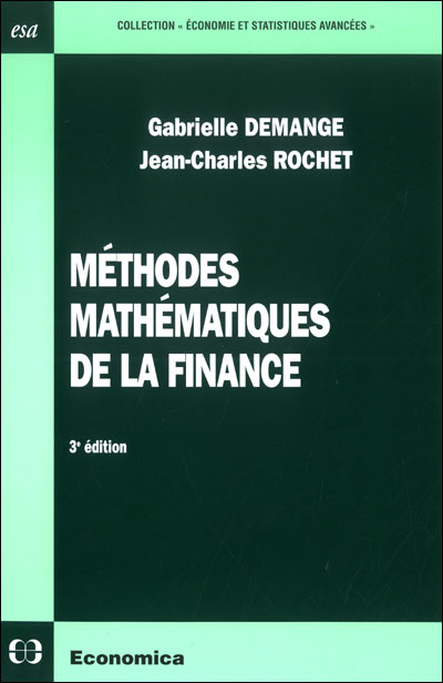 Méthodes mathématiques de la finance