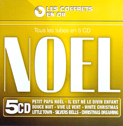 Tous les tubes noël - Coffret en or