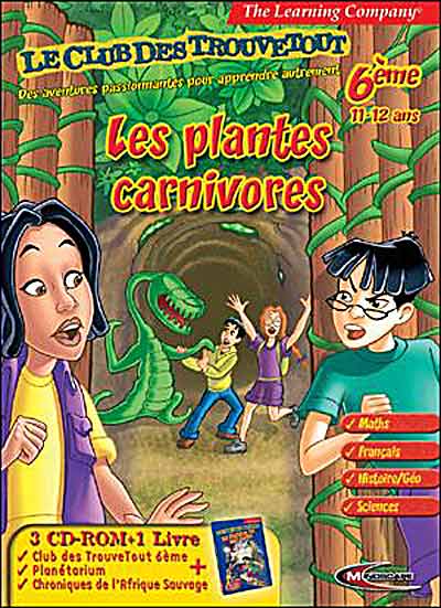 Mindscape France Le Club Des Trouvetout 6ème - Les Plantes Carnivores