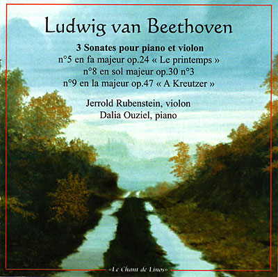 BEETHOVEN: 3 SONTATES POUR PIANO & VIOLON