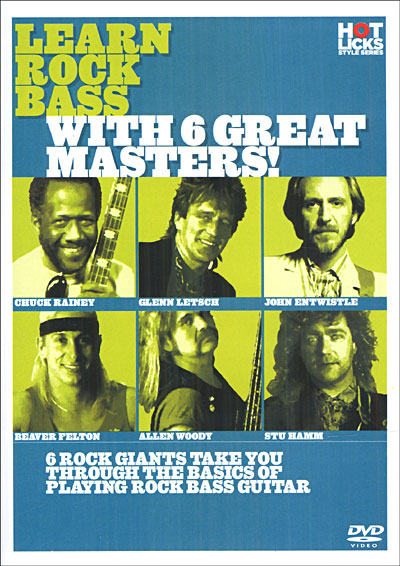 Learn rock bass with 6 great masters