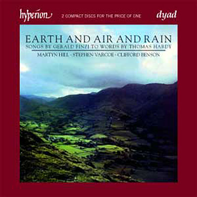 Earth and Air and Rain, Cycle de 5 mélodies sur des textes de Thomas Hardy