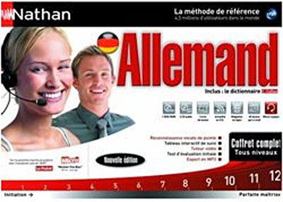 Nathan coffret complet Allemand 2010