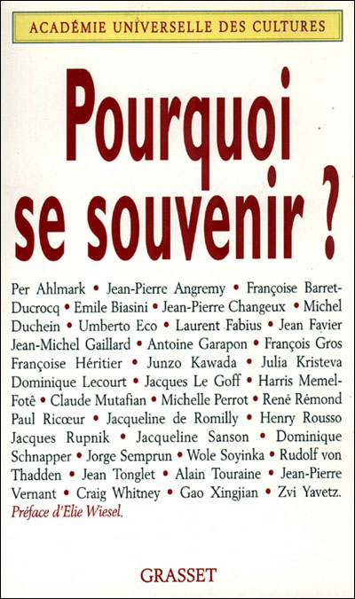 Pourquoi se souvenir ?