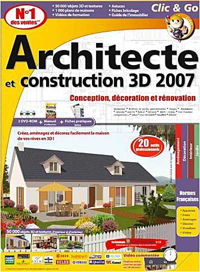 Architecte Et Construction 3d Conception Et Rénovation Architecture Construction 3d Conception Decoration Renovation Cd Rom Achat Prix Fnac