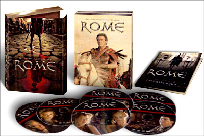 Games Goodies - Arrivage Coffret DVD série tv Rome
