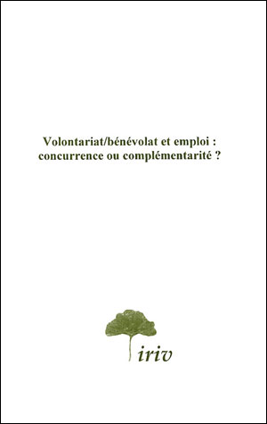 Volontariat-bénévolat et emploi