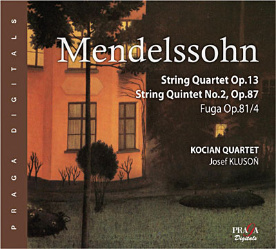 Quatuor à cordes Opus 13 - Quintet à cordes 2  Opus 87 - Fugue Opus 81-4