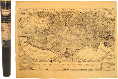Le monde en 1602