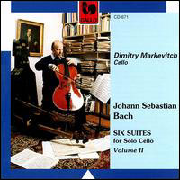 Six suites for solo cello 2