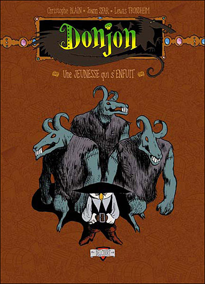 Donjon potron minet t97 jeunesse qui s'enfuit