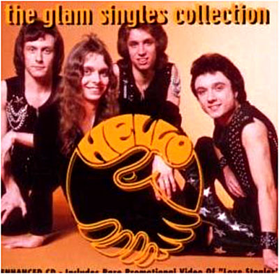 Glam rock singles collection