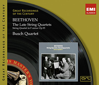 Quatuors 11 à 16