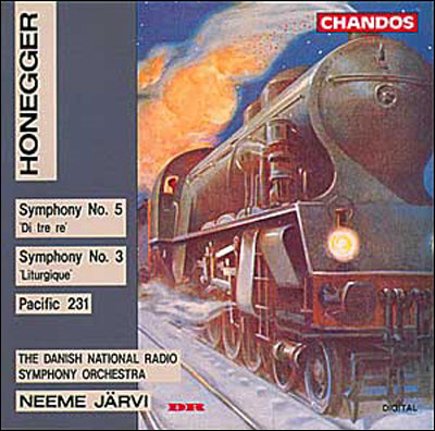 Symphonies N°5 'Di tre re' et N°3 'Liturgique' - Pacific 231