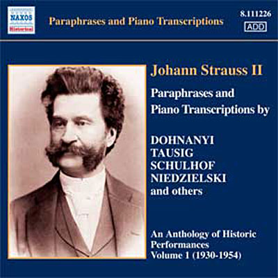 Paraphrases et Transcriptions pour piano , Volume 1
