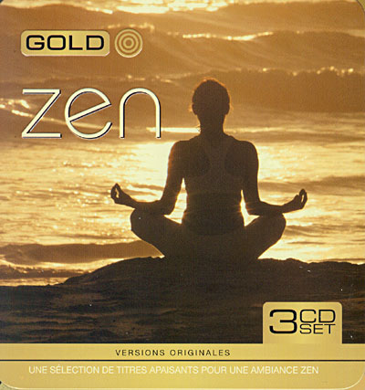 Zen gold metal box