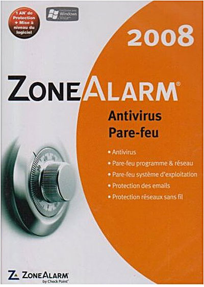 Zone Alarm Suite 2008 + Forcefield + Clé USB 1 Go