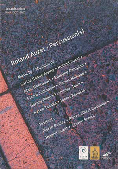 Roland Auzet: Percussion(s)