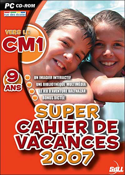 Sdll (Société De Distribution De Logiciels De Loisirs) Super Cahier De Vacances 2007 - Vers Le Cm1