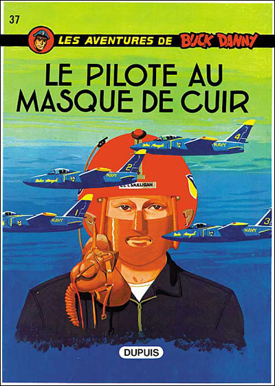 Le pilote au masque de cuir