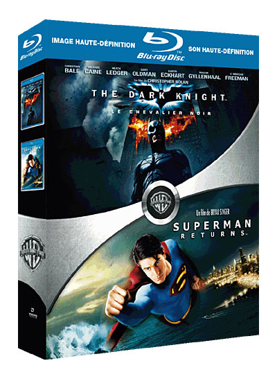 The Dark Knight - Superman Returns - Coffret - Blu-Ray