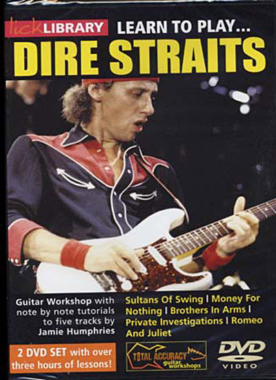 Lick library learn to play Dire Straits