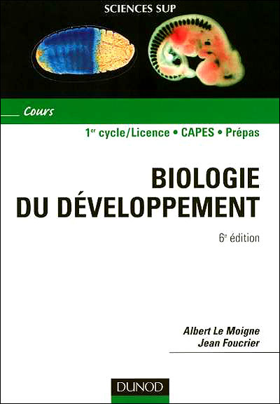 Biologie du développement 1er cycle, PCEM, Capès