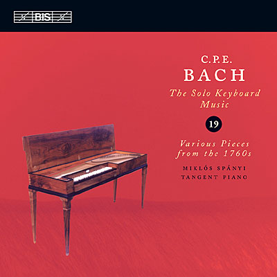 Solo keyboard music 19 - Various pieces from the 1760s