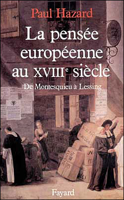LA PENSEE EUROP. AU XVIIIE SIECLE