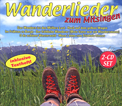 Wanderlieder Wanderlieder zum mitsingen - Compilation variété allemande - CD album ...