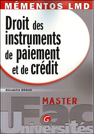 Droit des instruments de paiement et de crédit