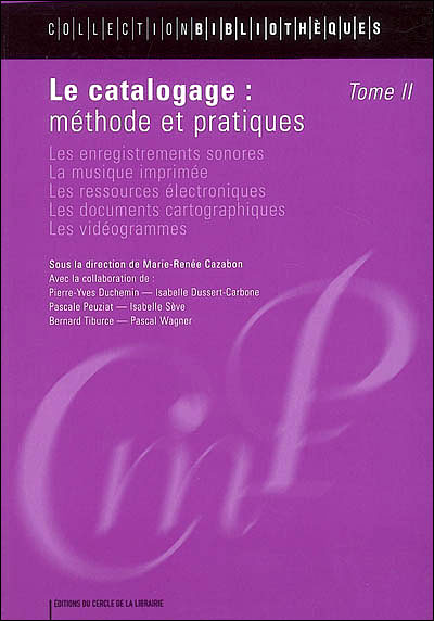 Le catalogage