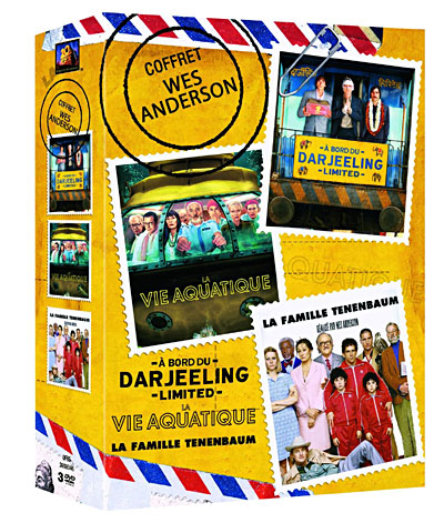 Coffret Wes Anderson - 3 Films - Edition Spéciale Fnac