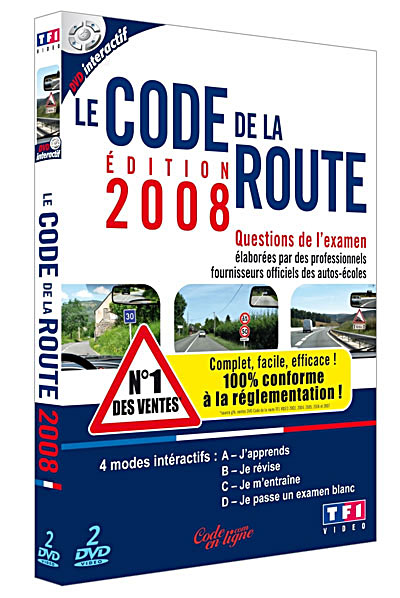 Le Code de la Route 2008 - DVD interactif