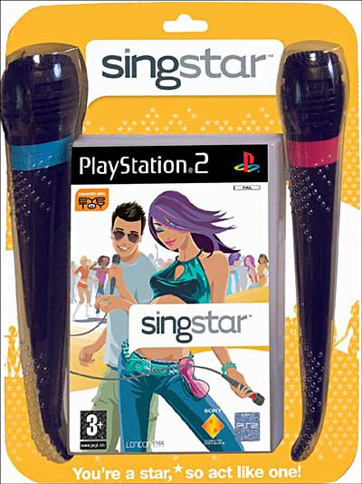Singstar + 2 Micros