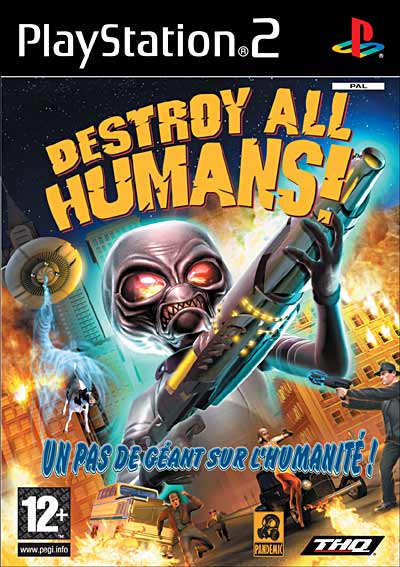 T H Q France Destroy All Humans