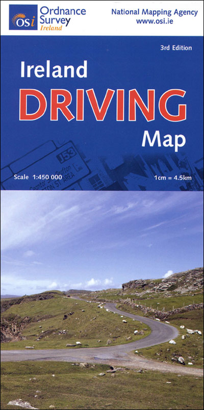 Ireland driving map