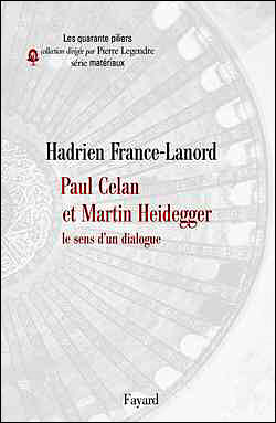 Paul Celan et Martin Heidegger