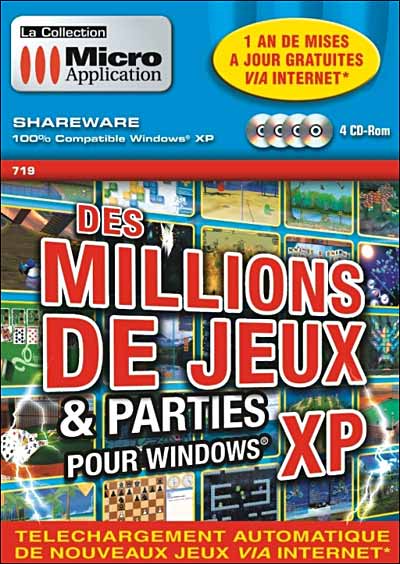 Des millions de jeux et parties pour windows xp