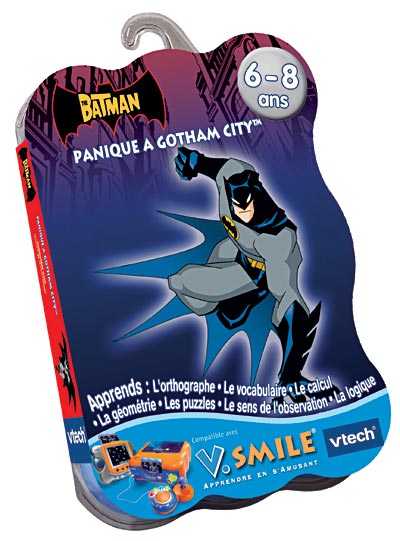Vsmile Jeu Éducatif - Batman - Panique À Gotham City