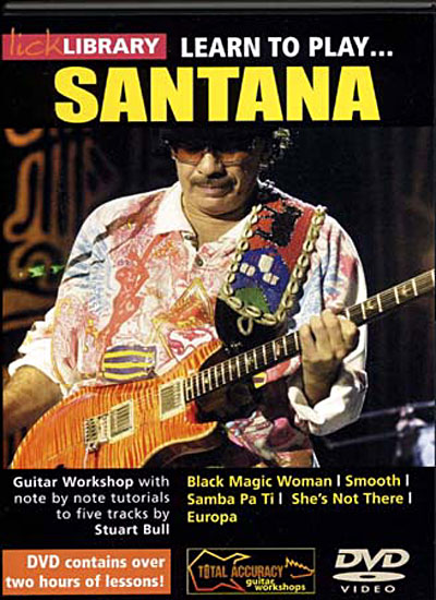 Lick library learn to play Santana