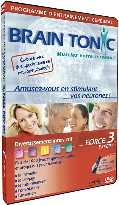 Brain Tonic Force 3 - Expert - DVD interactif