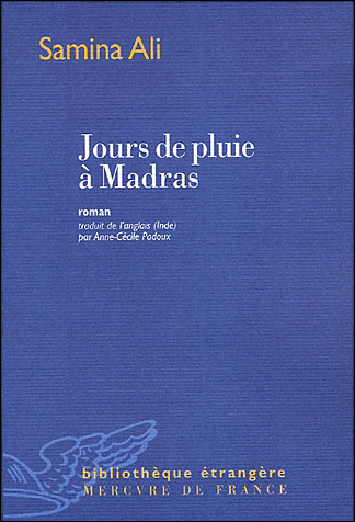 Jours de pluie à Madras roman