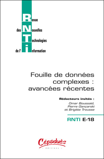 Fouilles de données complexes : avancees recentes
