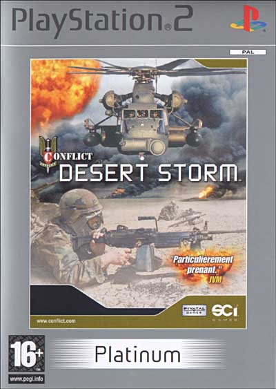 Jeu PC Conflict: Desert Storm Version Française - Bon état - Aventure/action