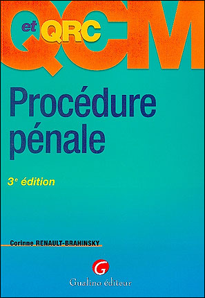 QCM-QRC procédure pénale