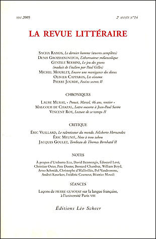 Revue litteraire n°14 (La)