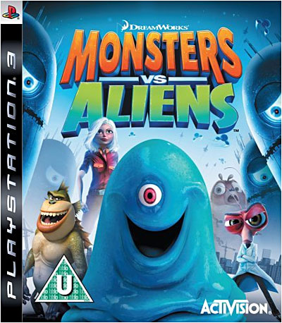 Accessoires Ps3 Sony Monstre Contre Aliens